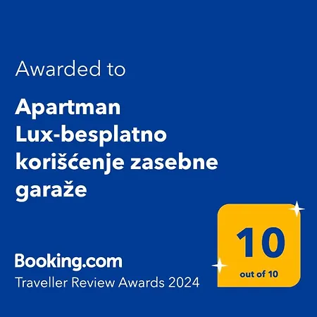 Apartment Lux-besplatno Koriscenje Zasebne Garaze